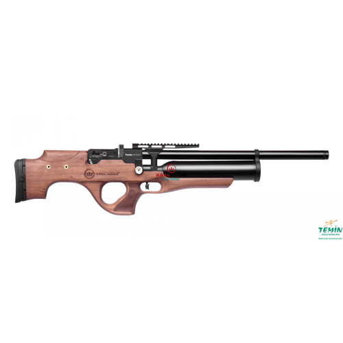 Carabina PCP KRAL Puncher Ekinoks Madera Semi-Auto-6,35 mm