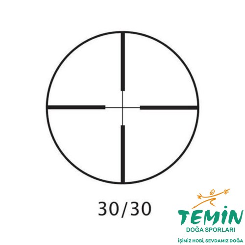 D. BARSKA SIGHT 4X20, 30/30 M-16 BASE Tüfek Dürbün - davmarket.com