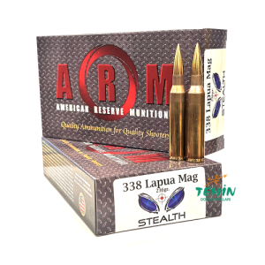 Armunition 338 Lapua (FMJ-250 Grn) Yivli Tüfek Fişeği