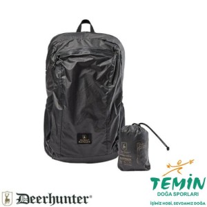 T. DEERHUNTER Paketlenebilir Çanta Siyah 24L