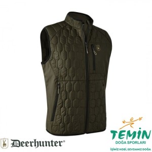 DEERHUNTER Mossdale Kapitone Yeşil Yelek M