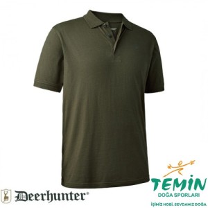 T. DEERHUNTER Christian Polo Yeşil Tişört M