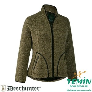 DEERHUNTER Lady Geneva Fiber Yeşil Yünlü Mont 38