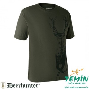 DEERHUNTER T-shirt Geyik Desenli