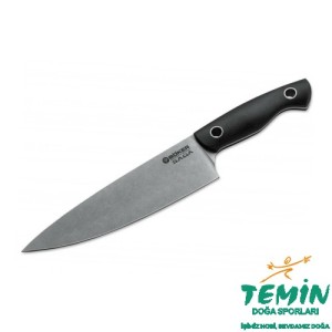 Böker Manufaktur Saga Chef's Knife G10 Stonewash Mutfak Bıçak