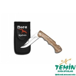 Bora 211 ZB Ergonomik Zeytin Ağacı Saplı Çakı