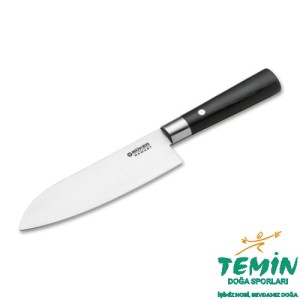 Böker Manufaktur Damascus Black Santoku Bıçak