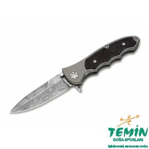 Böker Manufaktur Solingen Leopard-Damascus III Çakı