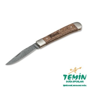 Böker Manufaktur Trapper Asbach Uralt Damascus Çakı