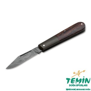 Böker Manufaktur Barlow Integral Leopard-Damascus Çakı