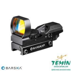 BARSKA 1X22X33 Yeşil Kırmızı MULTIRETICLE Nişangah