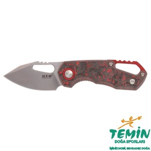 MKM Isonzo M390 Clip Point Lava Flow Çakı