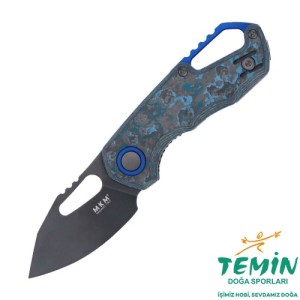 MKM Isonzo M390 Clip Point Arctic Storm Dark Çakı