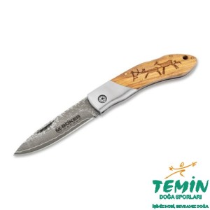 Böker Magnum Caveman Damascus Çakı