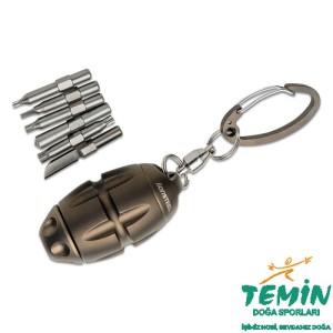 Lionsteel Eggie Keychain - Bronze Titanium