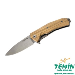 Lionsteel KUR Wood Olive wood handle Çakı