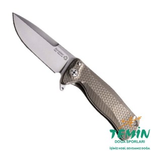 Lionsteel SR22 Titanium - Bronze Çakı