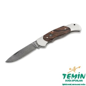 Böker Manufaktur Optima Ironwood Damast Çakı