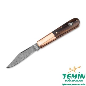 Böker Manufaktur Barlow Integral Copper Damascus Çakı