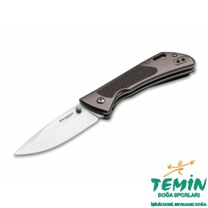 Böker Magnum Advance Checkering Dark Bronze Çakı