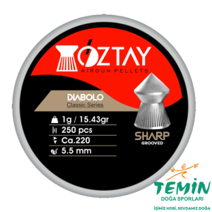 Öztay Classic Series Sharp Grooved 5,5 mm Havalı Saçma