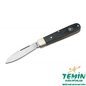 Böker Manufaktur Barlow Prime Jute Micarta Black Çakı