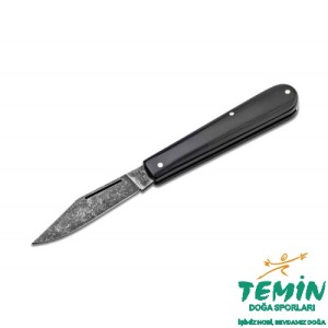 Böker Manufaktur Barlow Integral Canvas Micarta Black Çakı