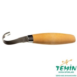 Morakniv Hook Knife 162 Double Edge with Leather Sheath (S) – Natural -Mora Bıçak-