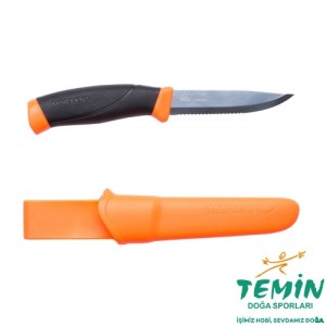 Morakniv Companion Serrated Hi-Vis Orange Bıçak