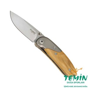 Lionsteel Mini with clip – Olivewood Çakı