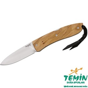 Lionsteel Big Opera Classic Olive wood handle Çakı