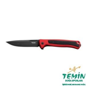 Lionsteel Skinny Red Aluminum Black Blade Çakı