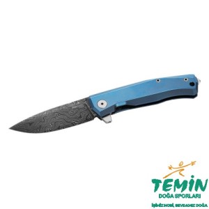 Lionsteel Myto Damascus Blue Çakı