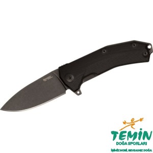 Lionsteel KUR Black Black handle Çakı