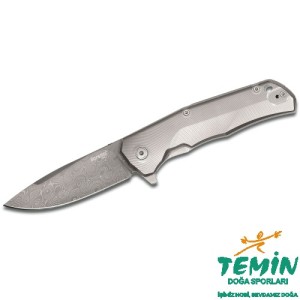 Lionsteel T.R.E. Damascus Raindrop, Titanium Çakı