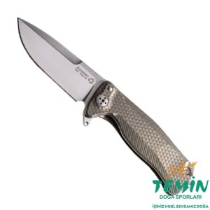 Lionsteel SR22 Titanium - Bronze Çakı