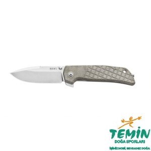 MKM Maximo Titanium Frame and Green Canvas Micarta Handle Çakı