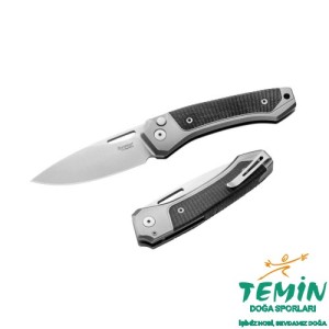 Lionsteel Twain- Gray Titanium / Black G10 Çakı