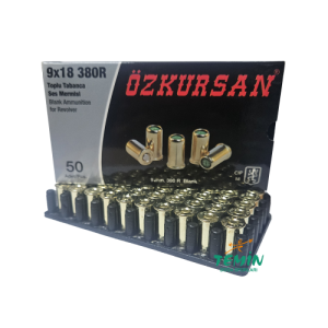 Özkursan 9x18mm 380R Kısa Toplu Tabanca Ses Mermisi