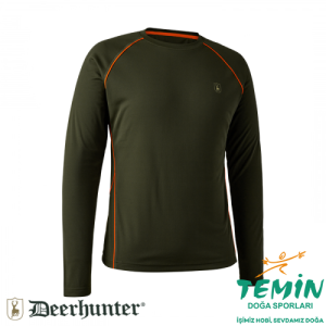 DEERHUNTER Chamois Uzun Kollu Tişört 361 Yeşil L