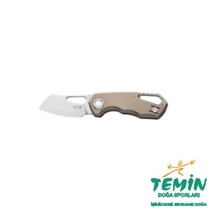 MKM Isonzo M390 Cleaver Titanium Bronze Çakı