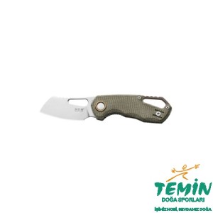 MK FX03M-2GC MKM Isonzo M390 Cleaver Green Canvas Çakı