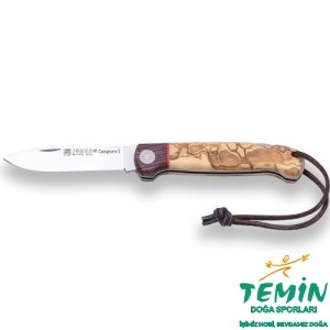 Joker N0129 Hunting Folding Knife Canguro (Olive & Rosewood Bolster) Zeytin Saplı Çakı