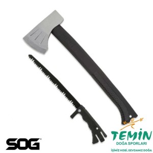 SOG F17N Backcountry Axe Balta ve Testere Seti